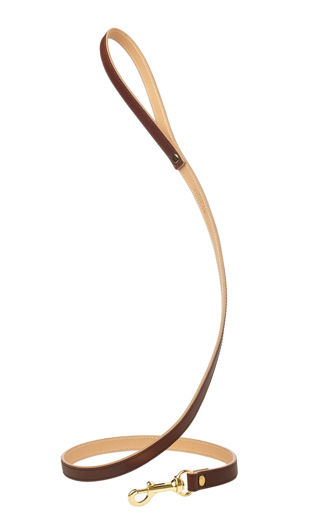 Classic Dog Lead Dark Brown