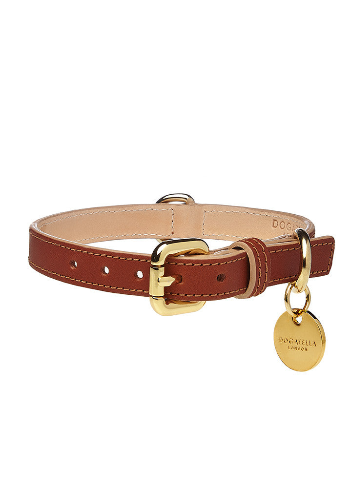 Classic Dog Collar Brown